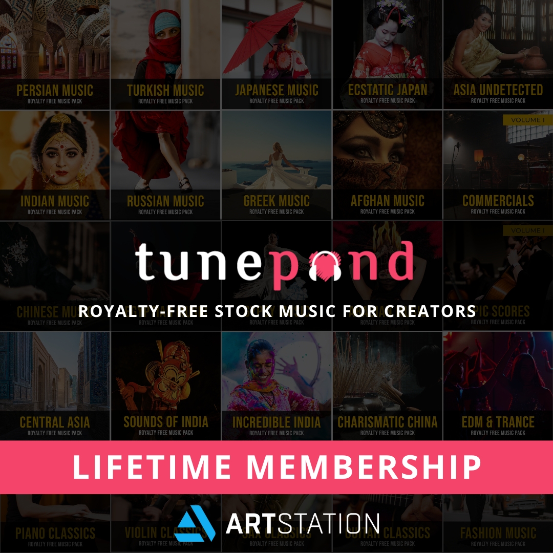 Tunepond Premium For Artstation Members